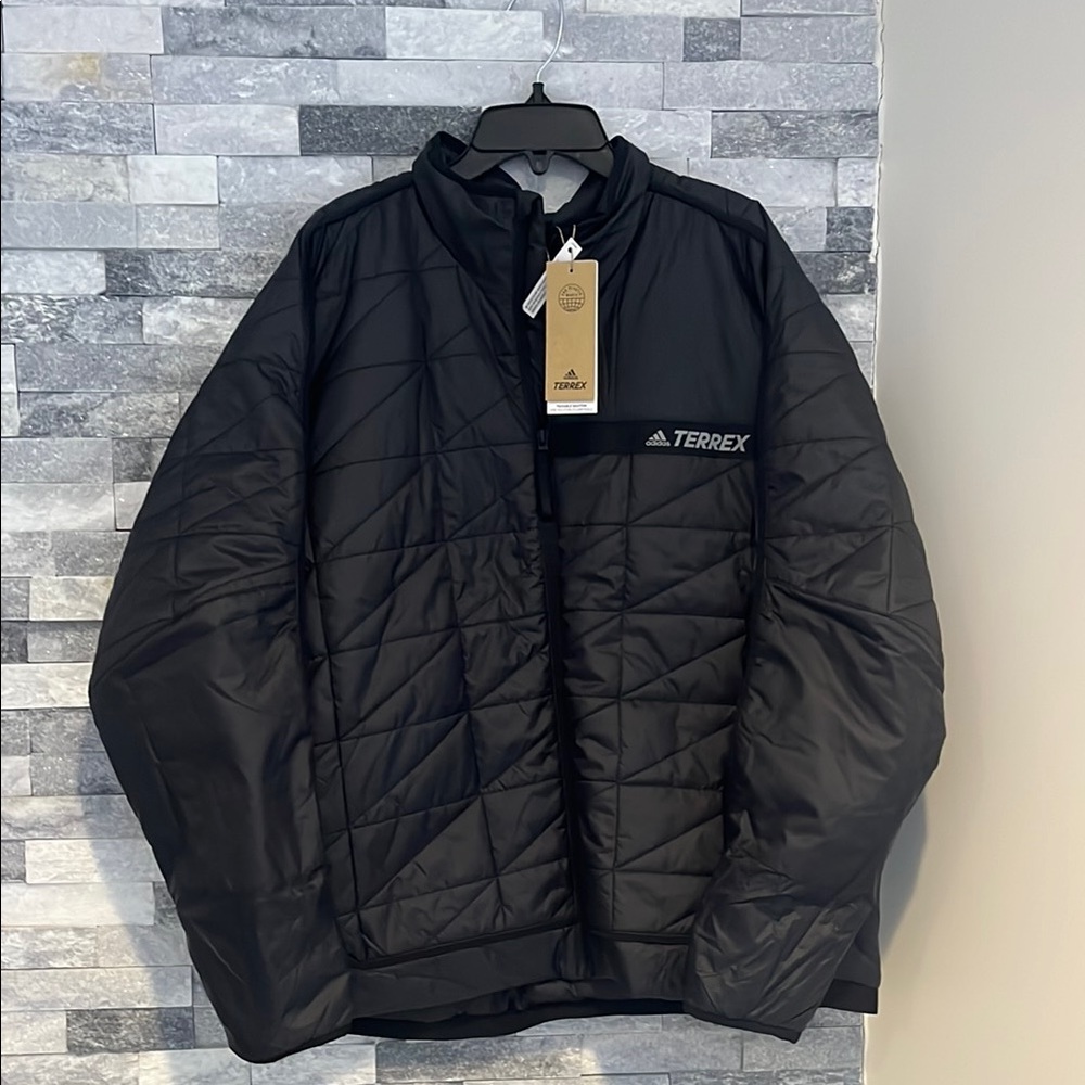 NWT!! Adidas Terrex Black WM Jacket 2X